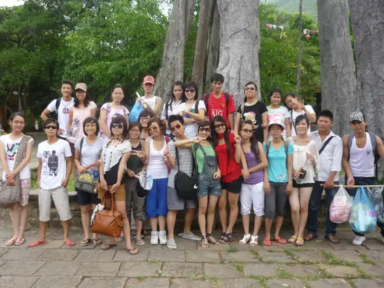 Tập thể AD28 trong một chuyến đi chung